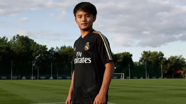 Takefusa Kubo tiene 18 años | Video: Real Madrid.