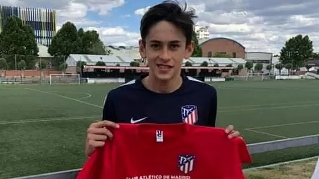 Atlético de Madrid informó el sábado la muerte de Christian Minchola. | Foto: Instagram