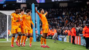 Real Madrid le remontó al Manchester City por la Champions League