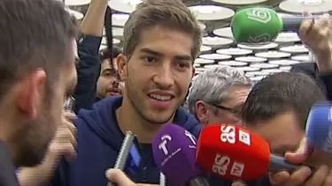 Real Madrid: Lucas Silva llegó a España y quedó listo para ser presentado