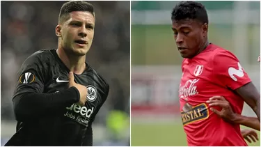 Luka Jovic y Miguel Araujo compartieron equipo en Europa. | Fotos: AFP