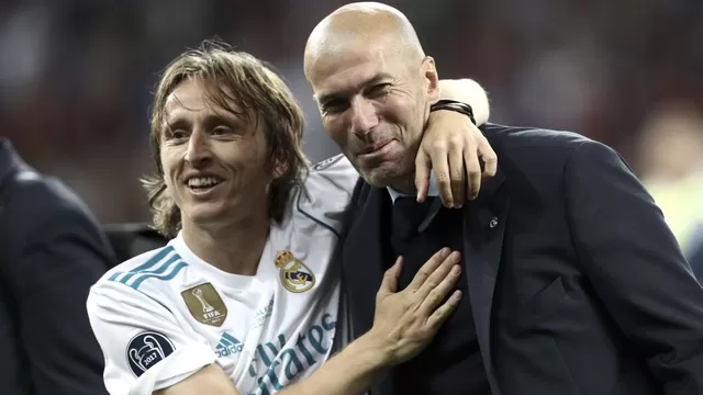 Luka Modric marcó el 3-1 en el Barcelona vs. Real Madrid. | Foto: AFP/Video: DirecTV