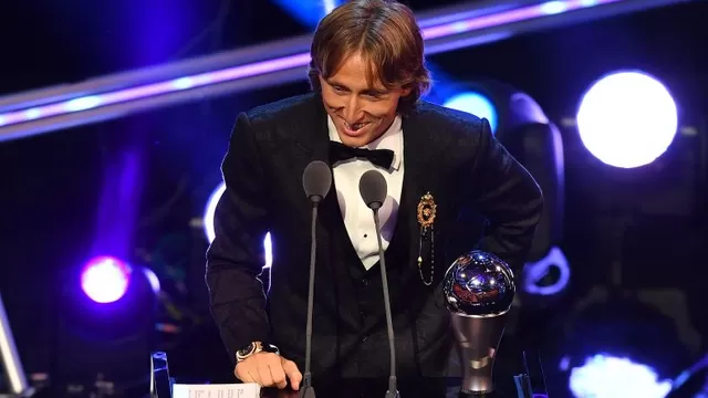 Luka Modric ya ganó el premio &#39;The Best&#39; | Foto: AFP.