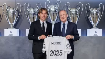 Real Madrid: Luka Modric renueva hasta 2025