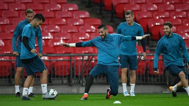 El Real Madrid enfrentará al Tottenham por Champions League este miércoles. Foto: EFE