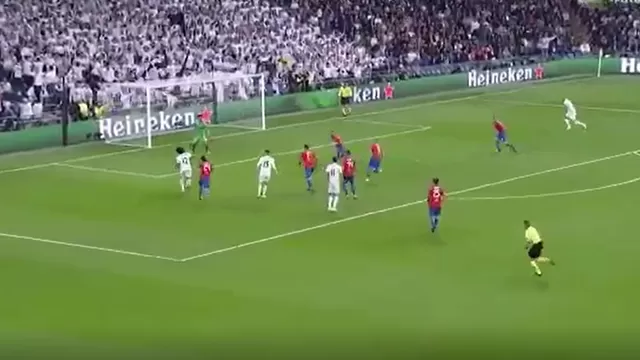 Real Madrid: Marcelo le &#39;picó&#39; el balón al arquero y puso el 2-0 sobre Viktoria Plzen