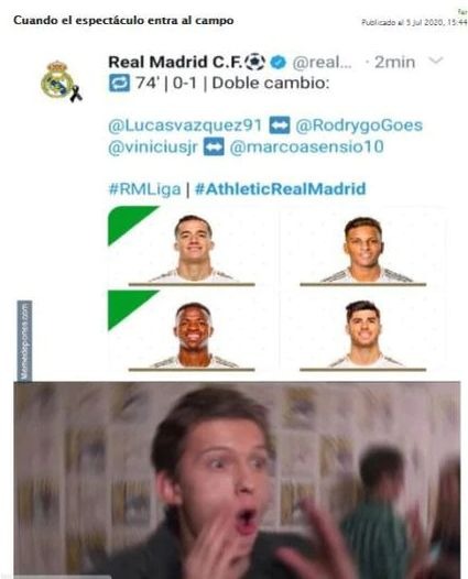 Real Madrid Los Mejores Memes Del Polémico Triunfo En San Mamés Athletic Club España 5786