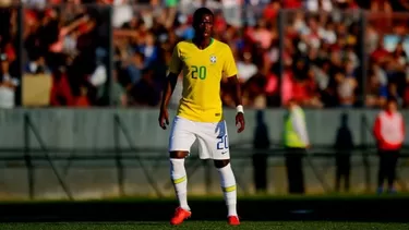 Vinicius Junior no jugará el Sudamericano Sub 20 con Brasil. | Foto: Agencia Uno