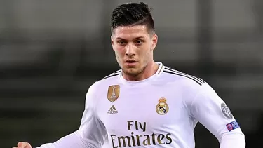 Luka Jovic, delantero serbio de 22 años. | Foto: AFP