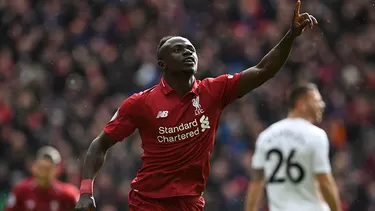 Sadio Man&amp;eacute;, una de las estrellas de Liverpool. | Foto: AFP