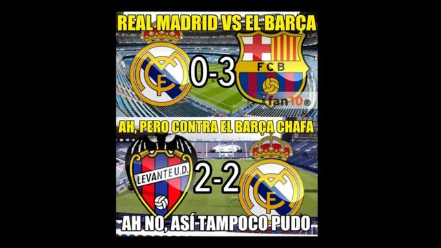 Real Madrid no pudo con Levante en la Liga española y protagonizó estos memes-foto-5