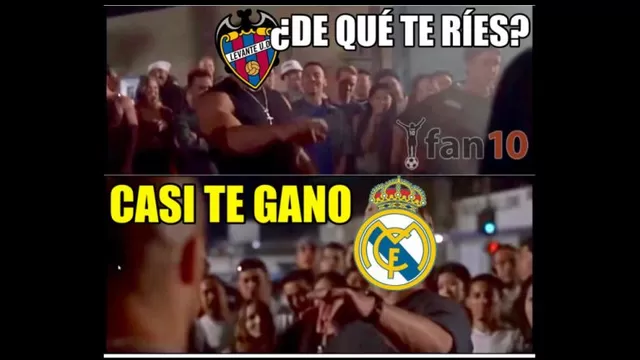 Real Madrid no pudo con Levante en la Liga española y protagonizó estos memes-foto-8