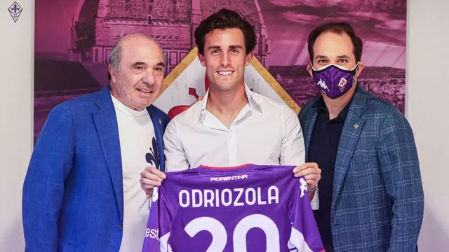 Real Madrid oficializó la cesión de Álvaro Odriozola a la Fiorentina