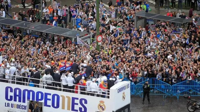 Real Madrid: postales de la celebración de la Undécima en Cibeles-foto-6