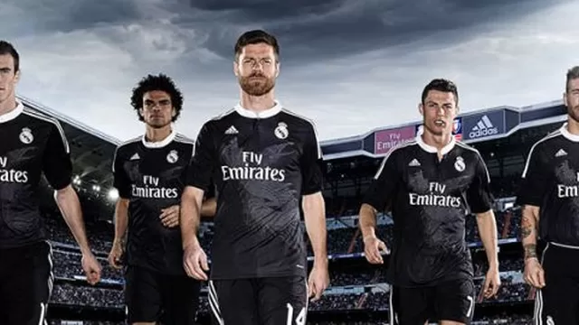 Real Madrid presentó camiseta para la Champions: negra y con dragones