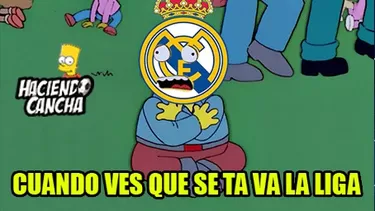 Real Madrid no se salvó de los memes.