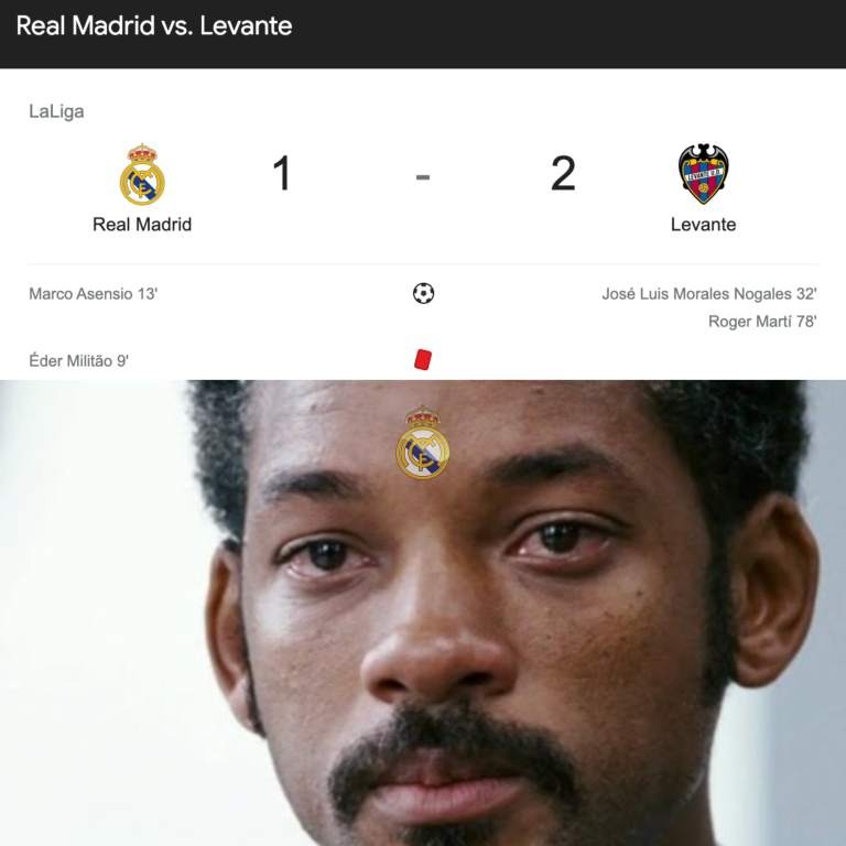 Real Madrid perdió 2-1 ante Levante por LaLiga.