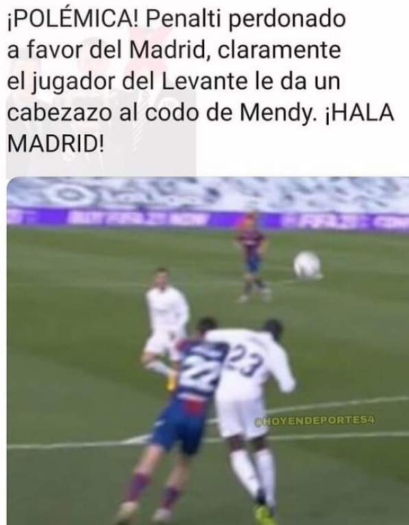 Real Madrid perdió 2-1 ante Levante por LaLiga.