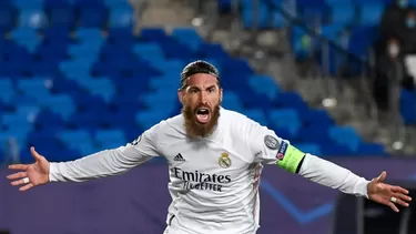 Sergio Ramos termina contrato con el Real Madrid en junio próximo. | Foto: AFP