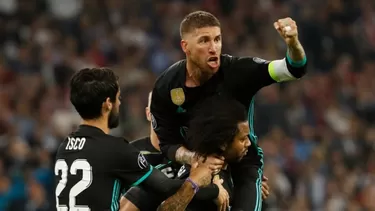 El capitán del Real Madrid recordó el histórico minuto 93. | Foto: AFP