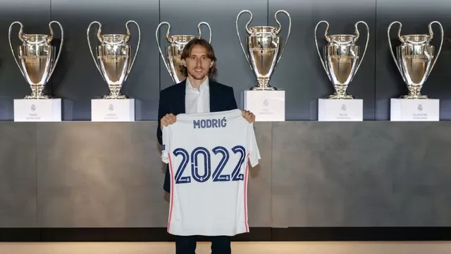 Real Madrid renovó contrato con Luka Modric hasta junio de 2022