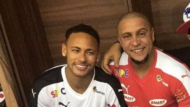 Roberto Carlos: &quot;Si dependiera de mí, Neymar estaría en el Madrid hace rato&quot;