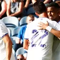 Real Madrid: Rodrygo burló a dos rivales y marcó un golazo ante el Rangers