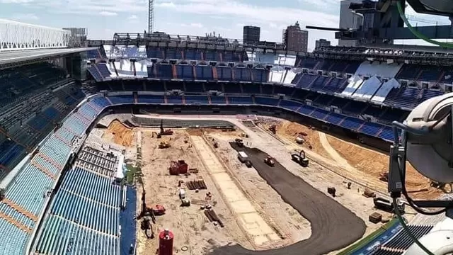 Así luce el Santiago Bernabéu. | Video: YouTube