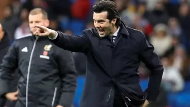 Santiago Solari, DT del Real Madrid | Foto: AFP.