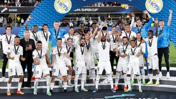 Real Madrid se consagró campeón de la Supercopa de Europa al superar al Frankfurt