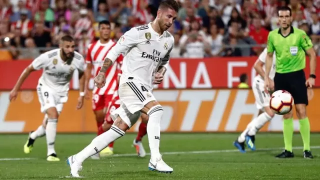 Real Madrid: Sergio Ramos se lució con un penal a lo &#39;Panenka&#39;