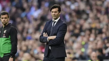 Solari reemplazó a Julen Lopetegui en el banco del Real Madrid | Foto: AFP.