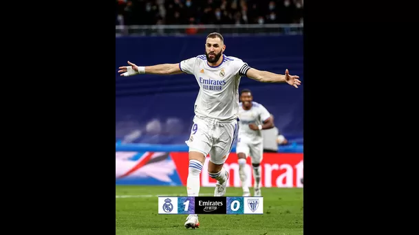 Real Madrid venció 1-0 al Athletic de Bilbao y amplía su ventaja en la ...