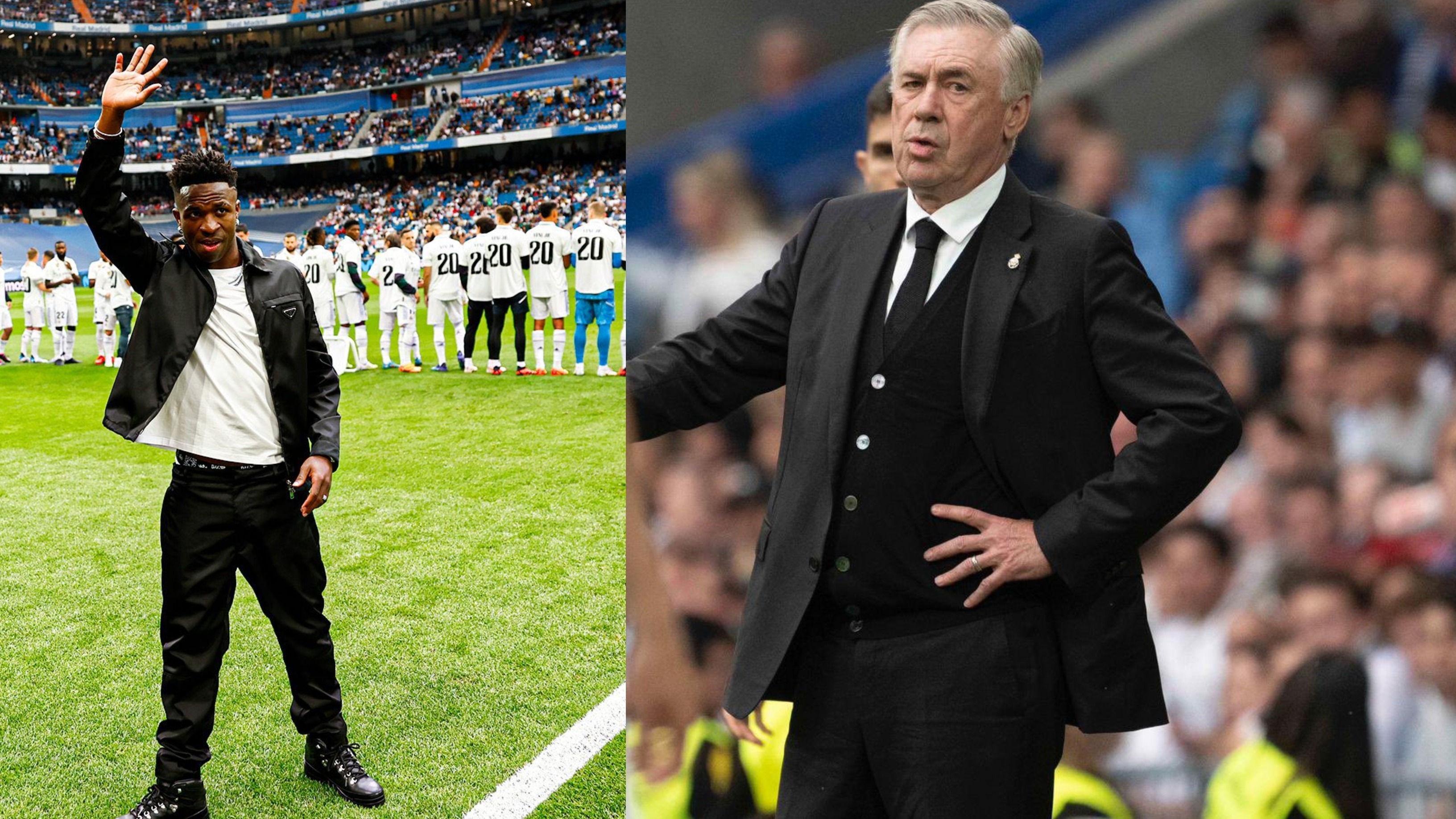 Real Madrid: Vinicius "anímicamente está bien", afirmó Ancelotti