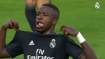 Real Madrid: Vinicius Jr. y un espectacular golazo de tiro libre con el Castilla