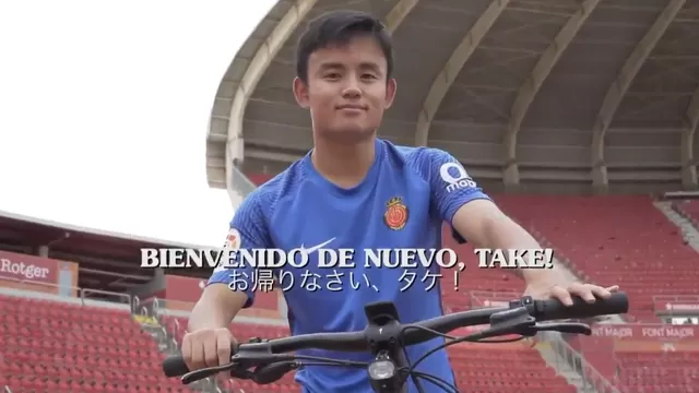 Takefusa Kubo, mediocampista japonés de 20 años. | Video: Mallorca