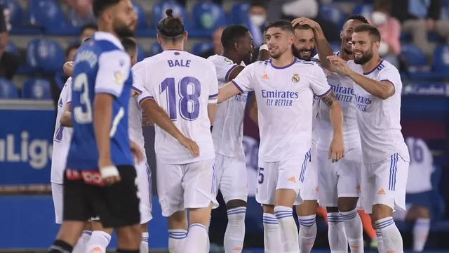 Real Madrid derrotó 4-1 al Alavés por la fecha 1 de la LaLiga 2021/22