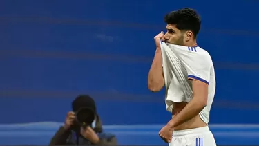 Asensio marcó a los 63&#39;. | Foto: AFP