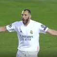 Real Madrid vs. Atalanta: Benzema puso el 1-0 para los de Zidane y se acerca a cuartos