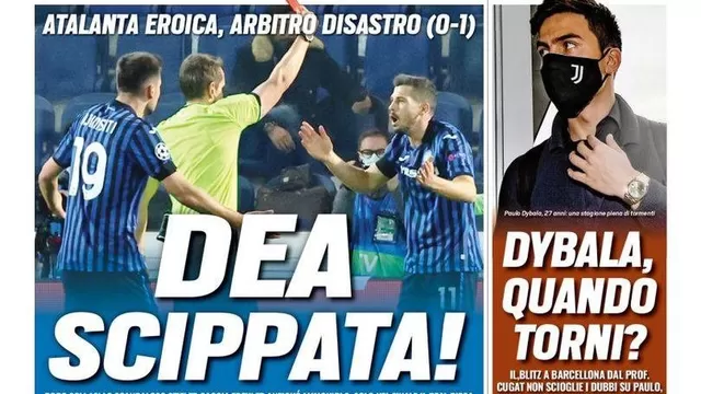 Real Madrid vs. Atalanta: La prensa italiana define como un &quot;robo&quot; el triunfo madridista