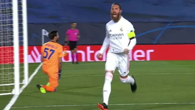 Real Madrid vs. Atalanta: Sergio Ramos sentenció de penal el 2-0 para el equipo español