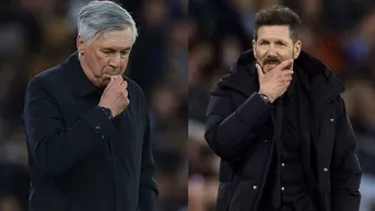 Real Madrid vs. Atlético: Las bajas que golpean a Carlo Ancelotti y Diego Simeone