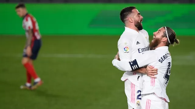 Real Madrid venció 2-0 al Atlético por la fecha 13 de LaLiga Santander