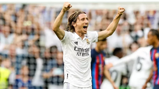 Real Madrid vs. Barcelona: &quot;Hemos hecho un partidazo&quot;, afirmó Modric