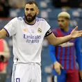 Real Madrid vs. Barcelona: Benzema se pierde el clásico español por lesión