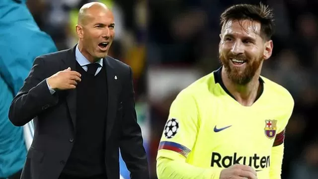 Real Madrid vs. Barcelona: &quot;No quiero que sea el último Clásico de Messi&quot;, opinó Zidane