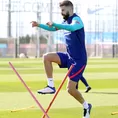 Real Madrid vs. Barcelona: Piqué volvió a entrenarse con el resto del grupo a dos días del clásico