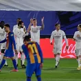 Real Madrid venció 2-1 al Barcelona en un clásico infartante y tomó la punta de LaLiga