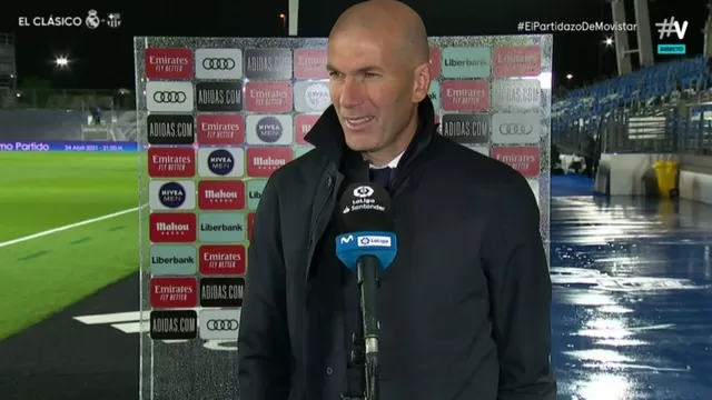 Zinedine Zidane, entrenador francés de 48 años. | Video: Movistar+