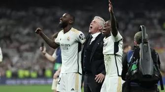 Carlo Ancelotti, DT del Real Madrid, se refirió al error arbitral a favor de su equipo. | Video: Canal N.